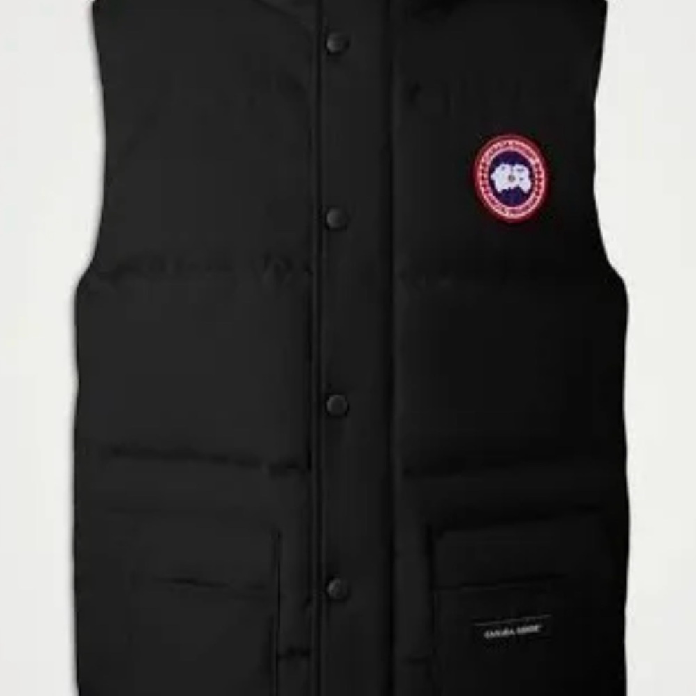 Canada Goose Men's Black Puffer Vest BRAND NEW!
